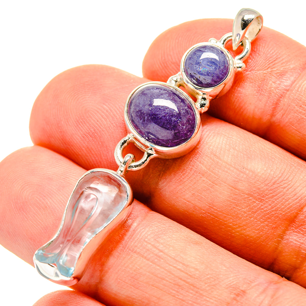 Aquamarine Pendants handcrafted by Anasilvercos - PD757613