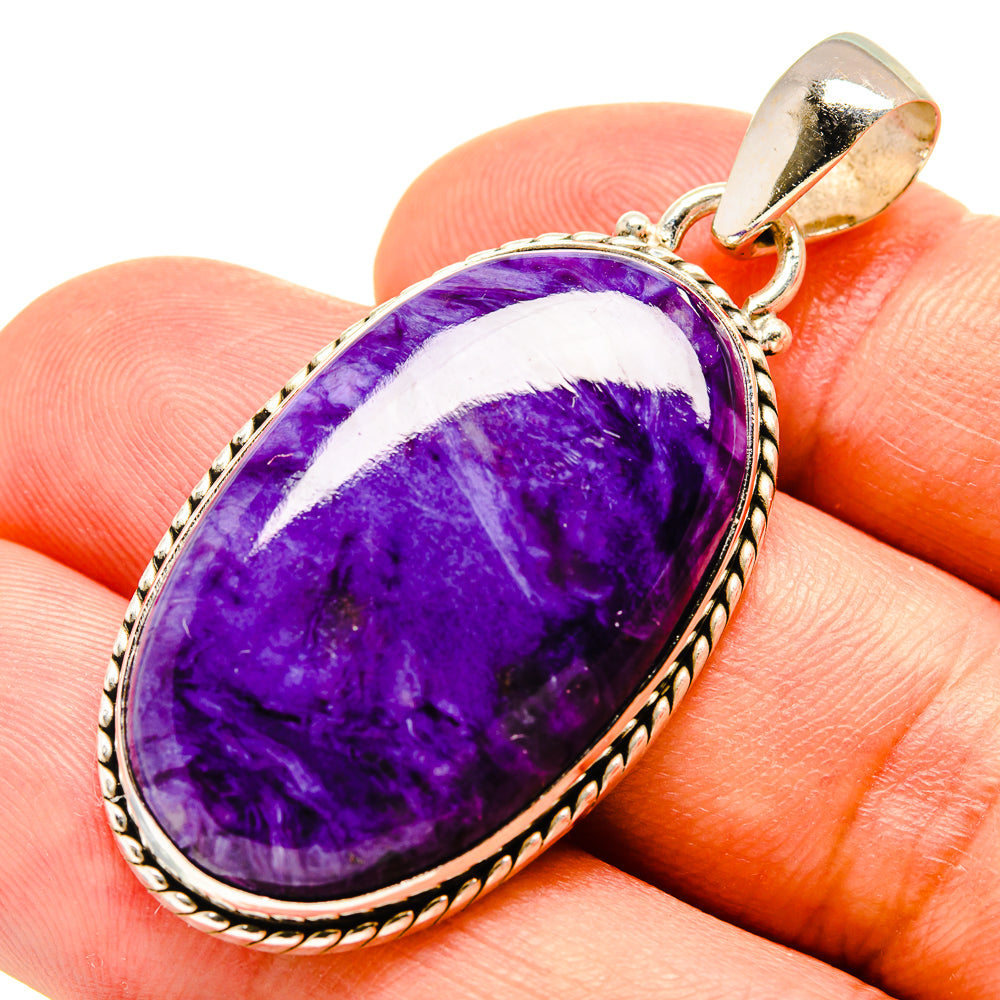 Charoite Pendants handcrafted by Anasilvercos - PD757627