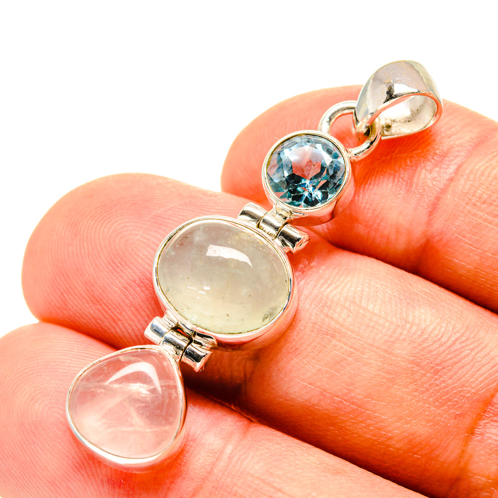Prehnite Pendants handcrafted by Anasilvercos - PD757631