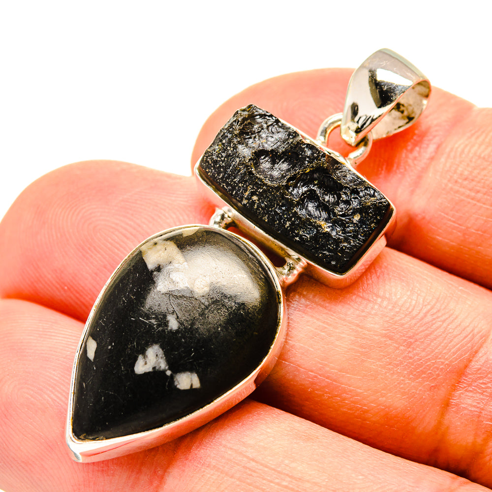 Pinolith Jasper Pendants handcrafted by Anasilvercos - PD757641