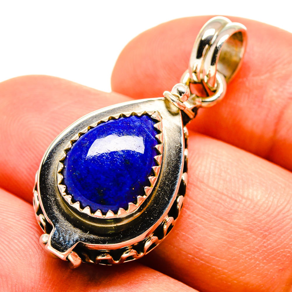 Lapis Lazuli Pendants handcrafted by Anasilvercos - PD757654