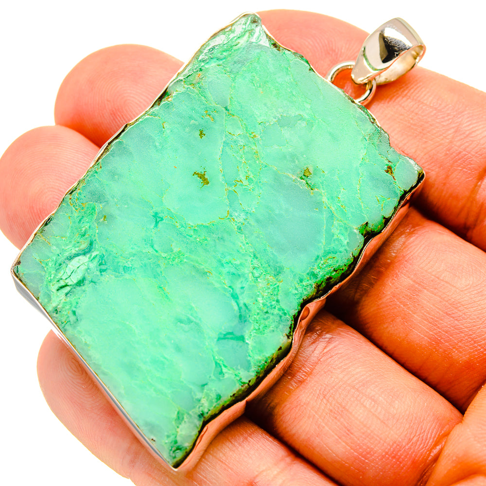 Chrysoprase Pendants handcrafted by Anasilvercos - PD757706