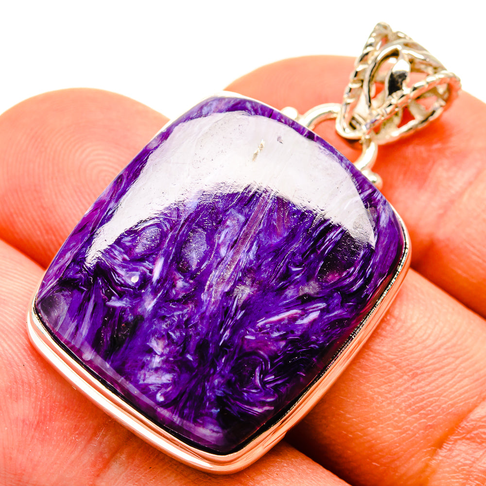 Charoite Pendants handcrafted by Anasilvercos - PD757737