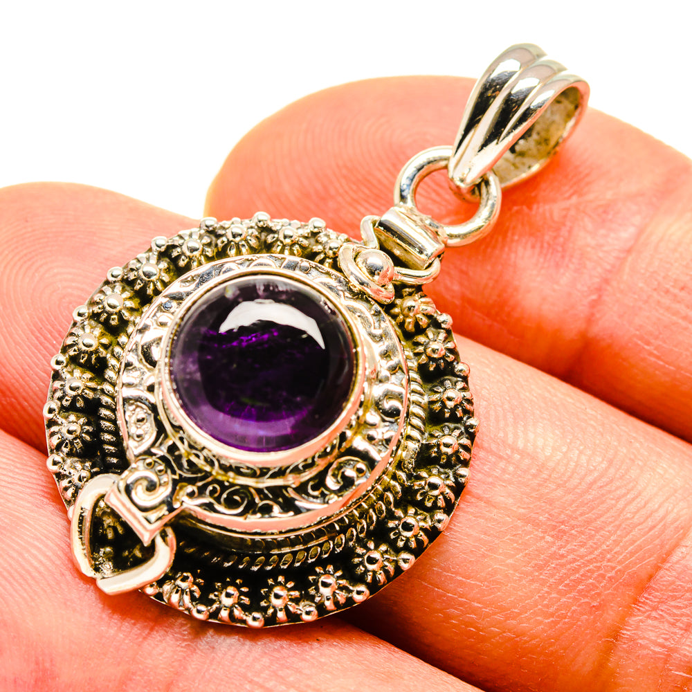 Amethyst Pendants handcrafted by Anasilvercos - PD757783