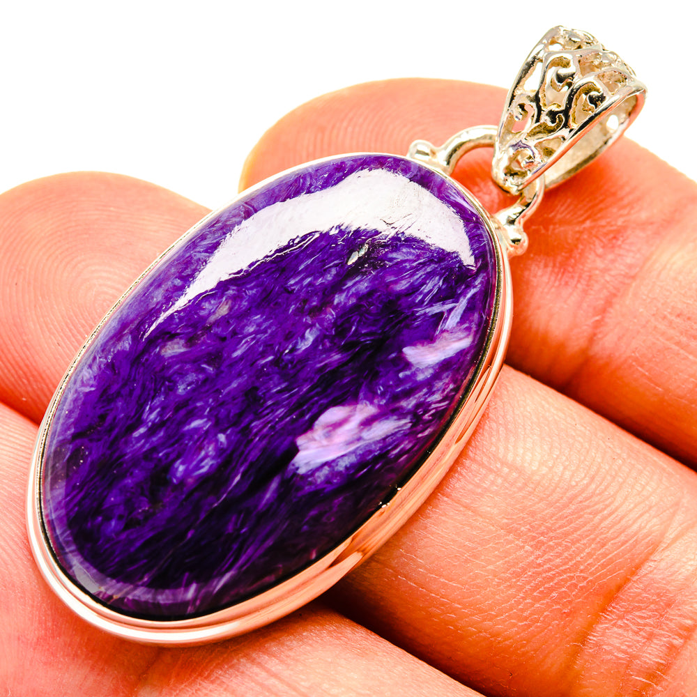 Charoite Pendants handcrafted by Anasilvercos - PD757802