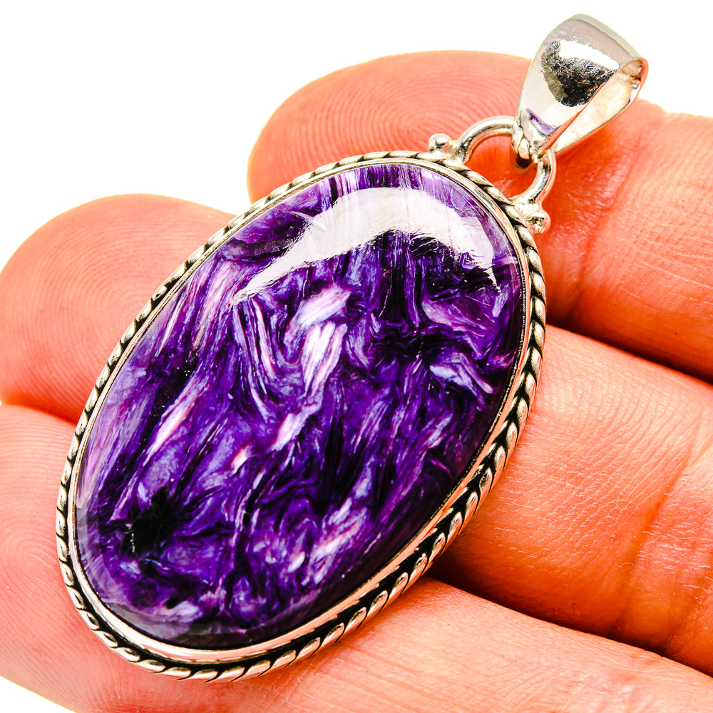 Charoite Pendants handcrafted by Anasilvercos - PD757880