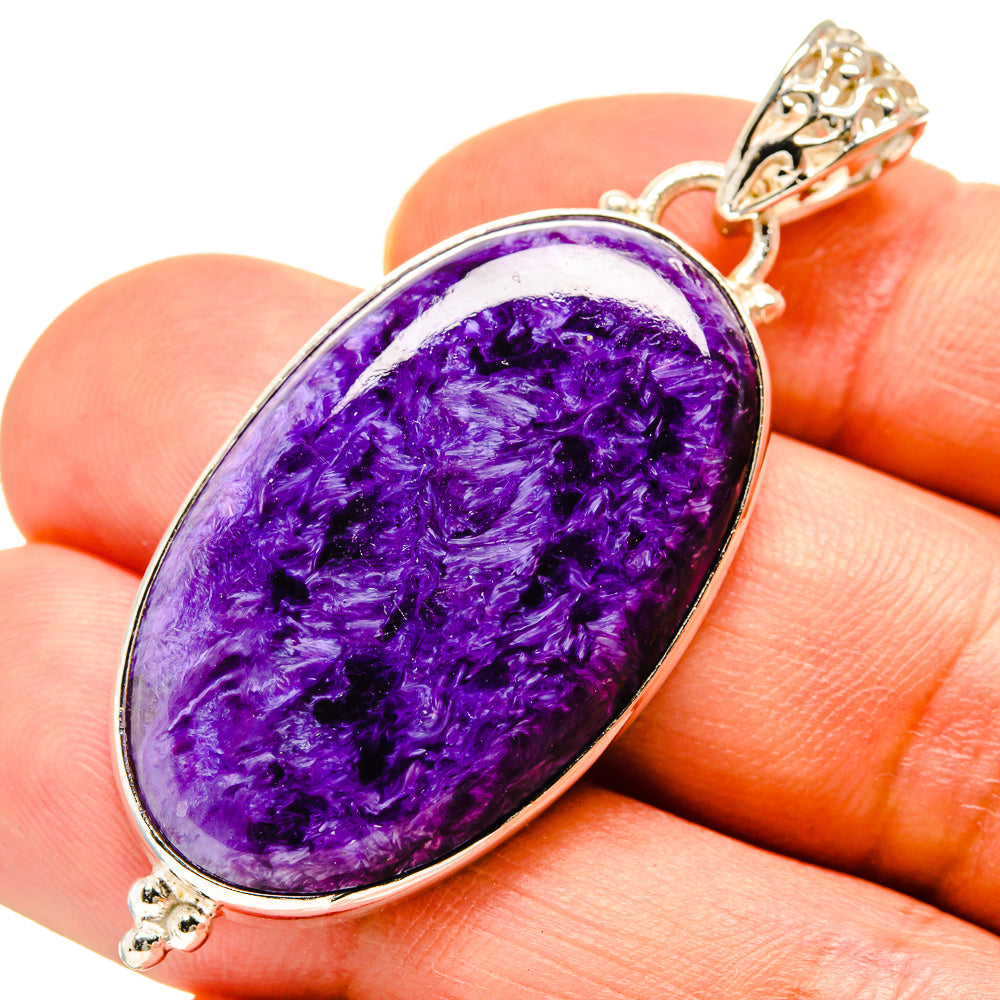 Charoite Pendants handcrafted by Anasilvercos - PD757882
