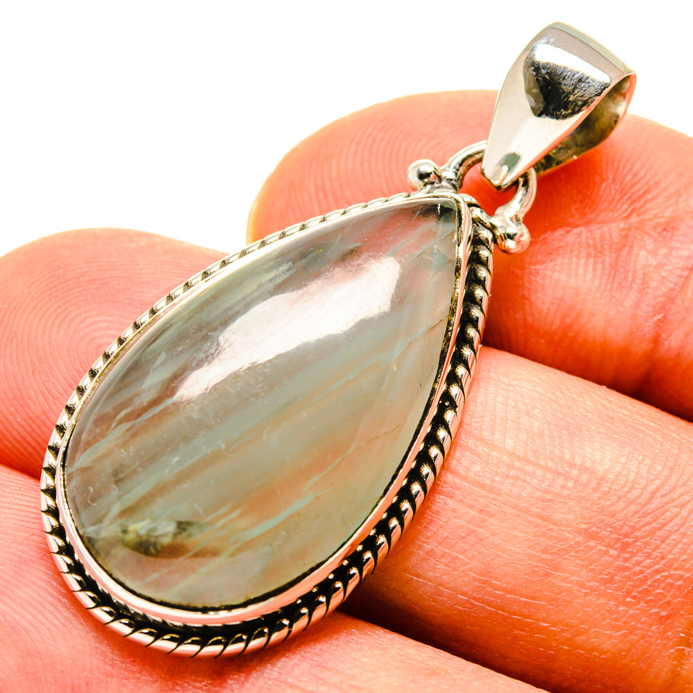Peruvian Opal Pendants handcrafted by Anasilvercos - PD757893