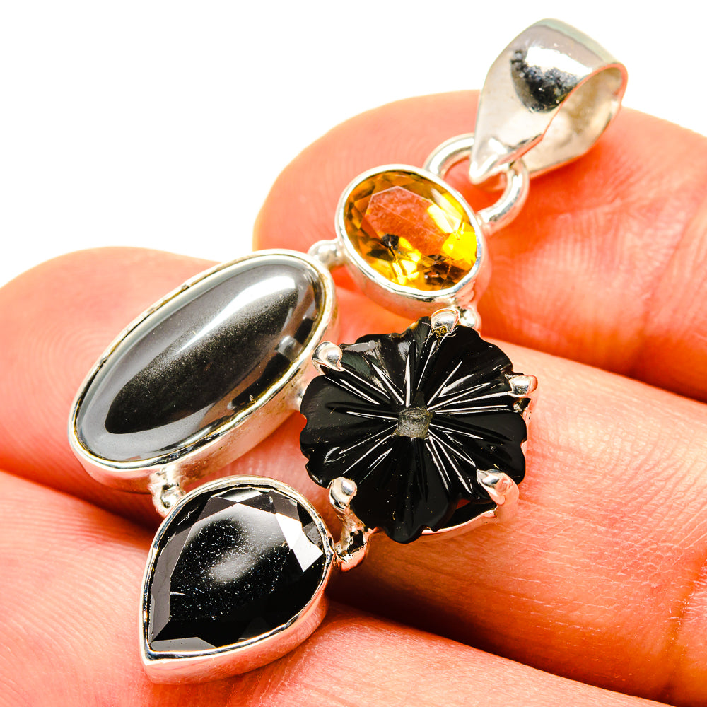Hematite Pendants handcrafted by Anasilvercos - PD757901
