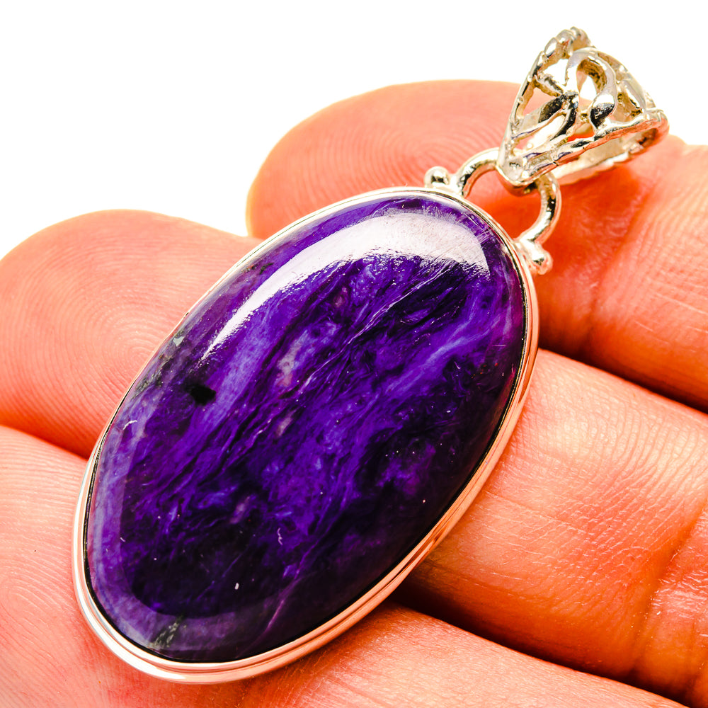 Charoite Pendants handcrafted by Anasilvercos - PD757919