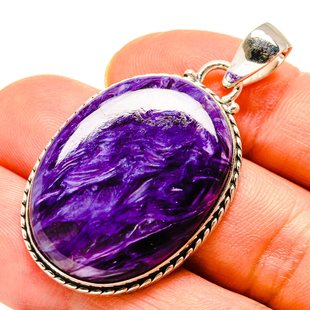 Charoite Pendants handcrafted by Anasilvercos - PD757920