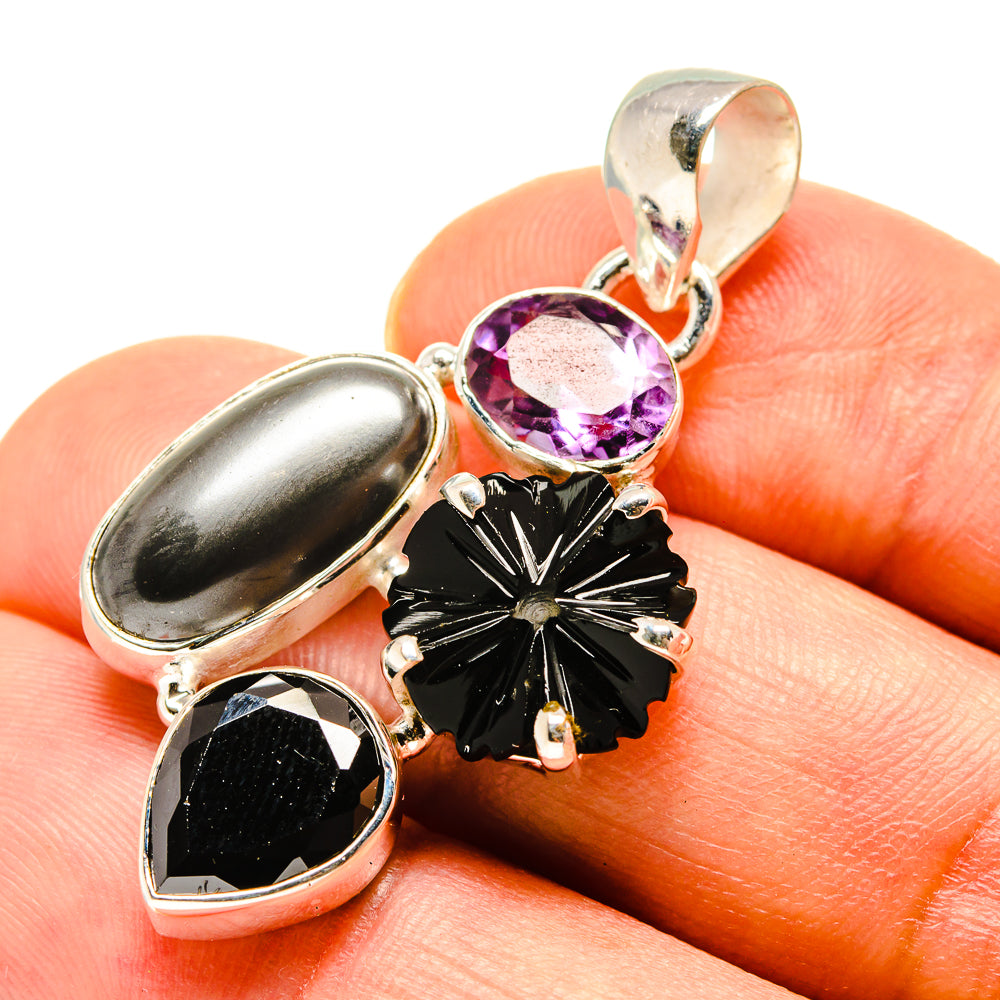 Hematite Pendants handcrafted by Anasilvercos - PD757997