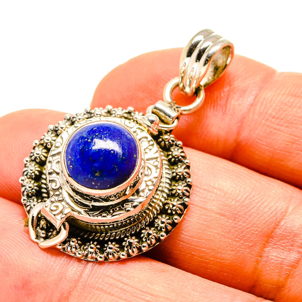 Lapis Lazuli Pendants handcrafted by Anasilvercos - PD758006
