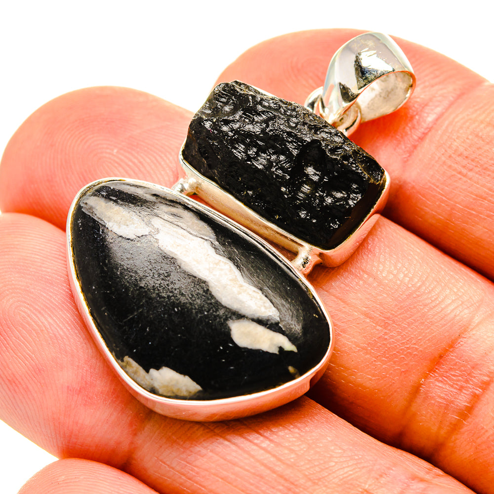 Pinolith Jasper Pendants handcrafted by Anasilvercos - PD758034