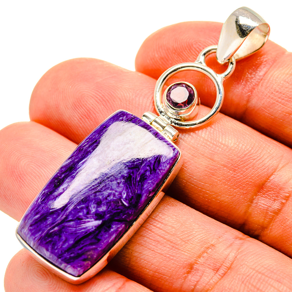 Charoite Pendants handcrafted by Anasilvercos - PD758059