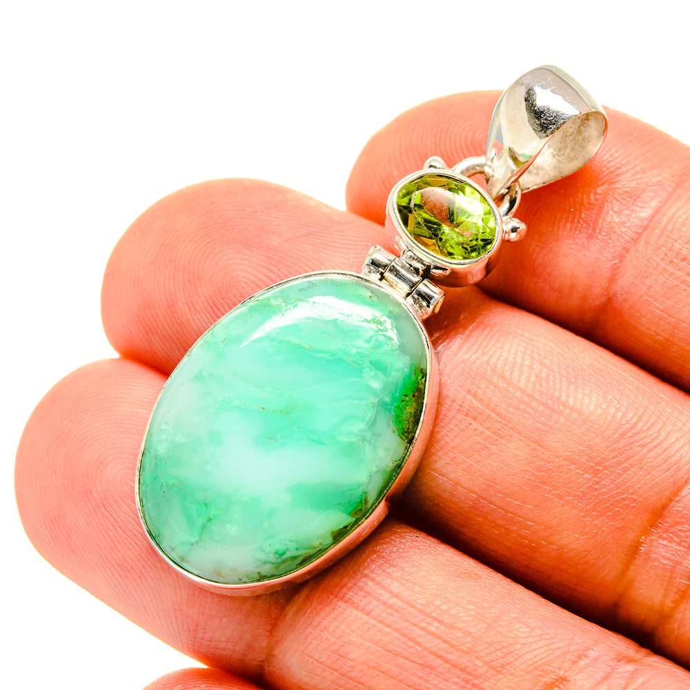 Peruvian Opal Pendants handcrafted by Anasilvercos - PD758102