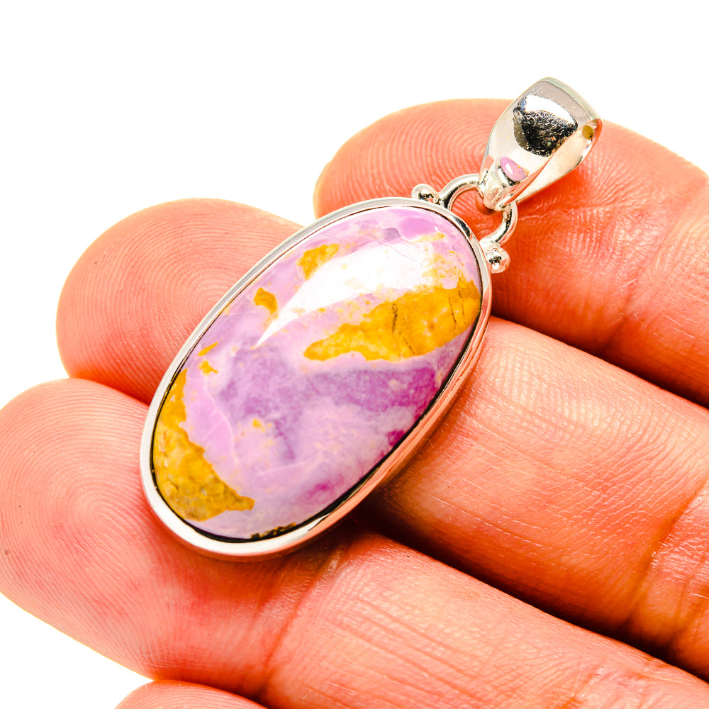 Phosphosiderite Pendants handcrafted by Anasilvercos - PD758103