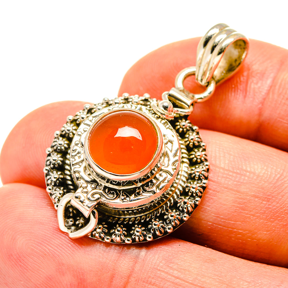 Carnelian Pendants handcrafted by Anasilvercos - PD758109