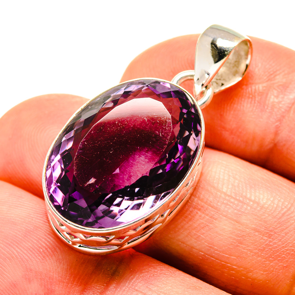 Amethyst Pendants handcrafted by Anasilvercos - PD758112