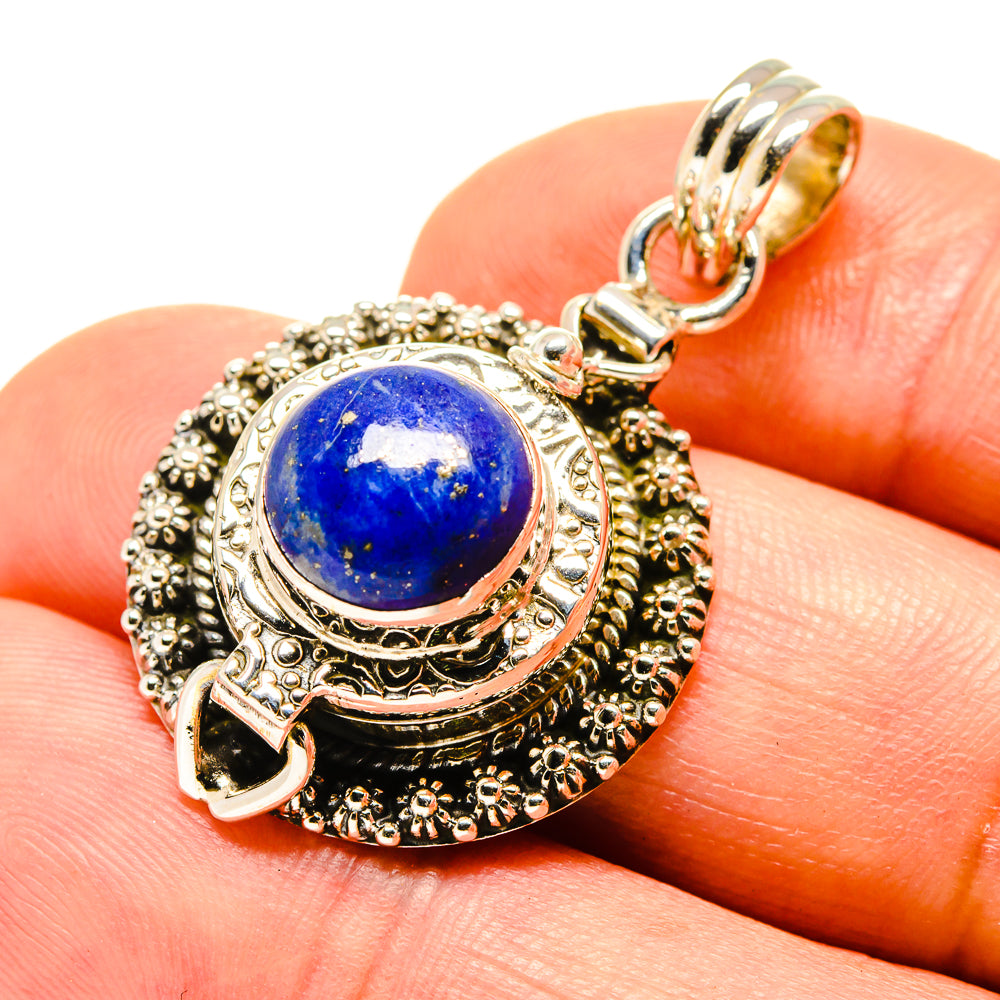 Lapis Lazuli Pendants handcrafted by Anasilvercos - PD758129