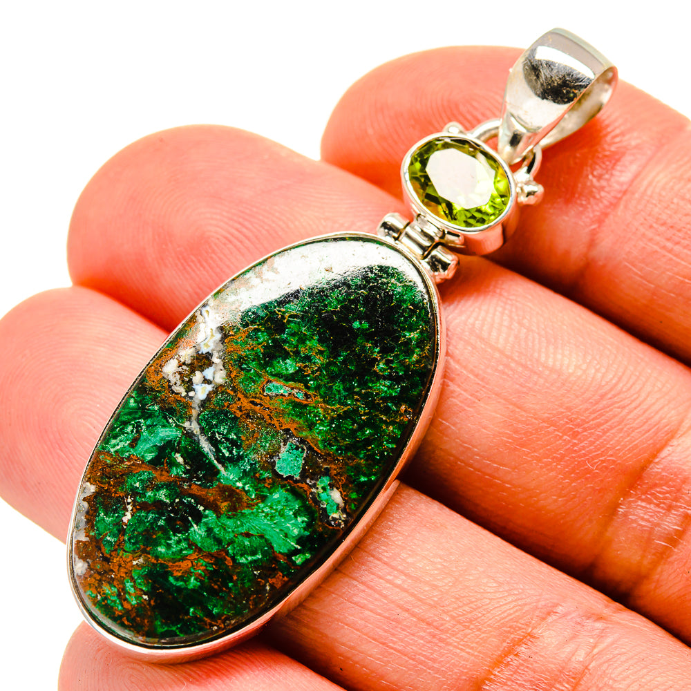 Chrysocolla Pendants handcrafted by Anasilvercos - PD758176