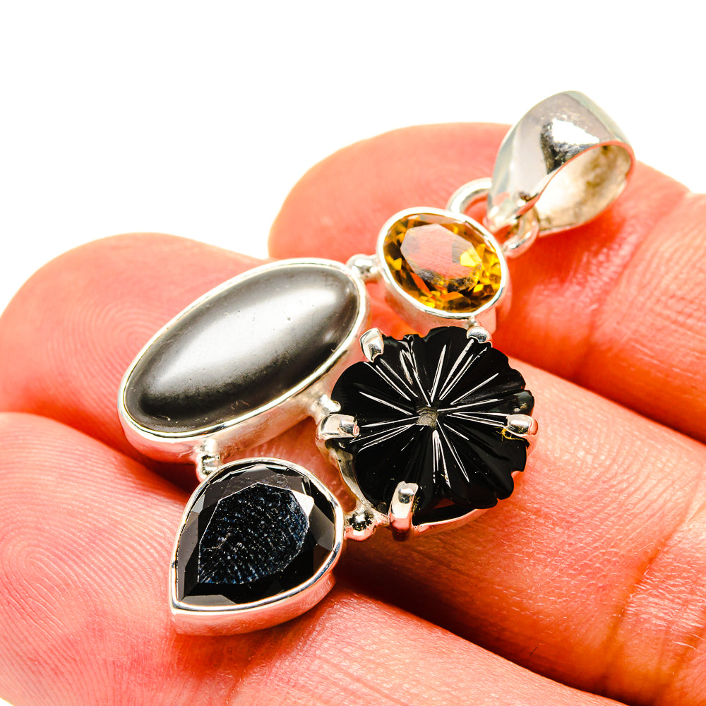 Hematite Pendants handcrafted by Anasilvercos - PD758198