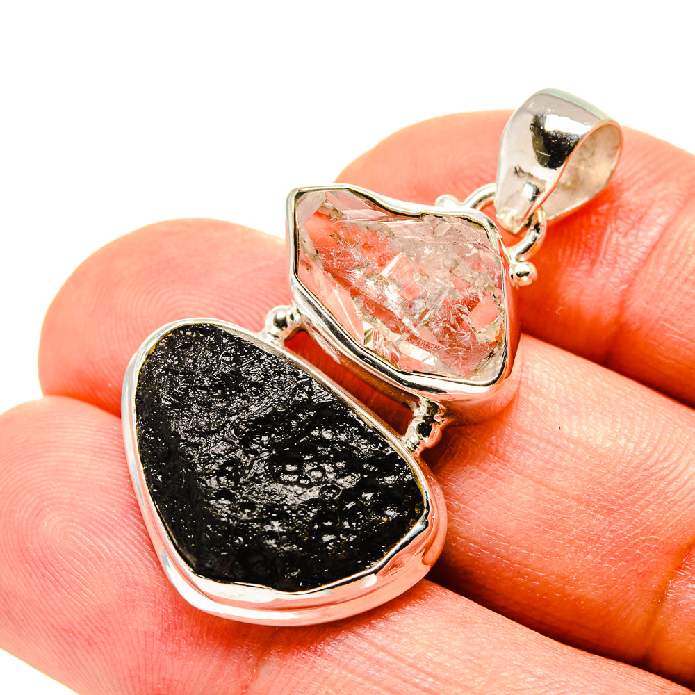 Tektite Pendants handcrafted by Anasilvercos - PD758200