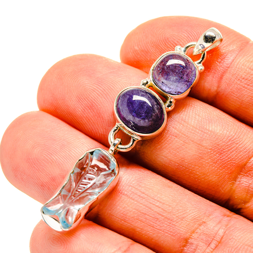 Aquamarine Pendants handcrafted by Anasilvercos - PD758294