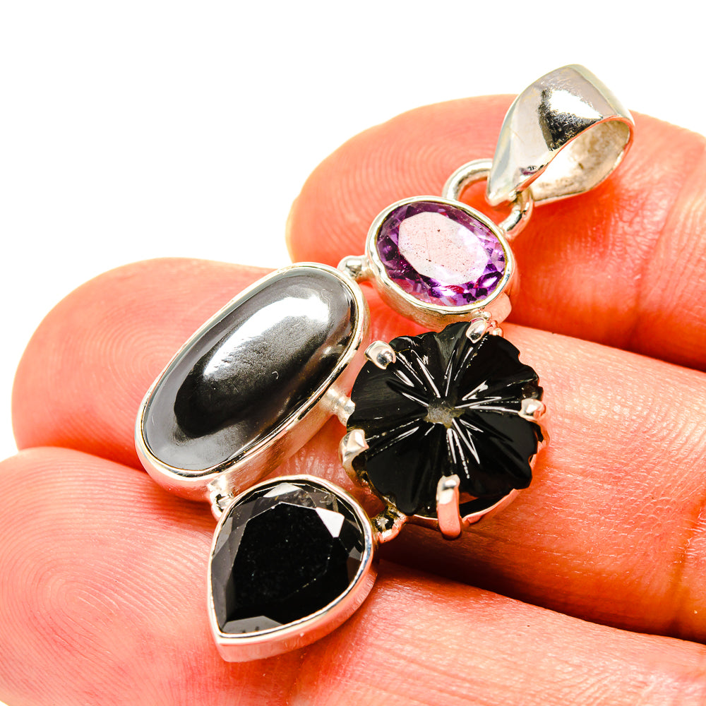 Hematite Pendants handcrafted by Anasilvercos - PD758306