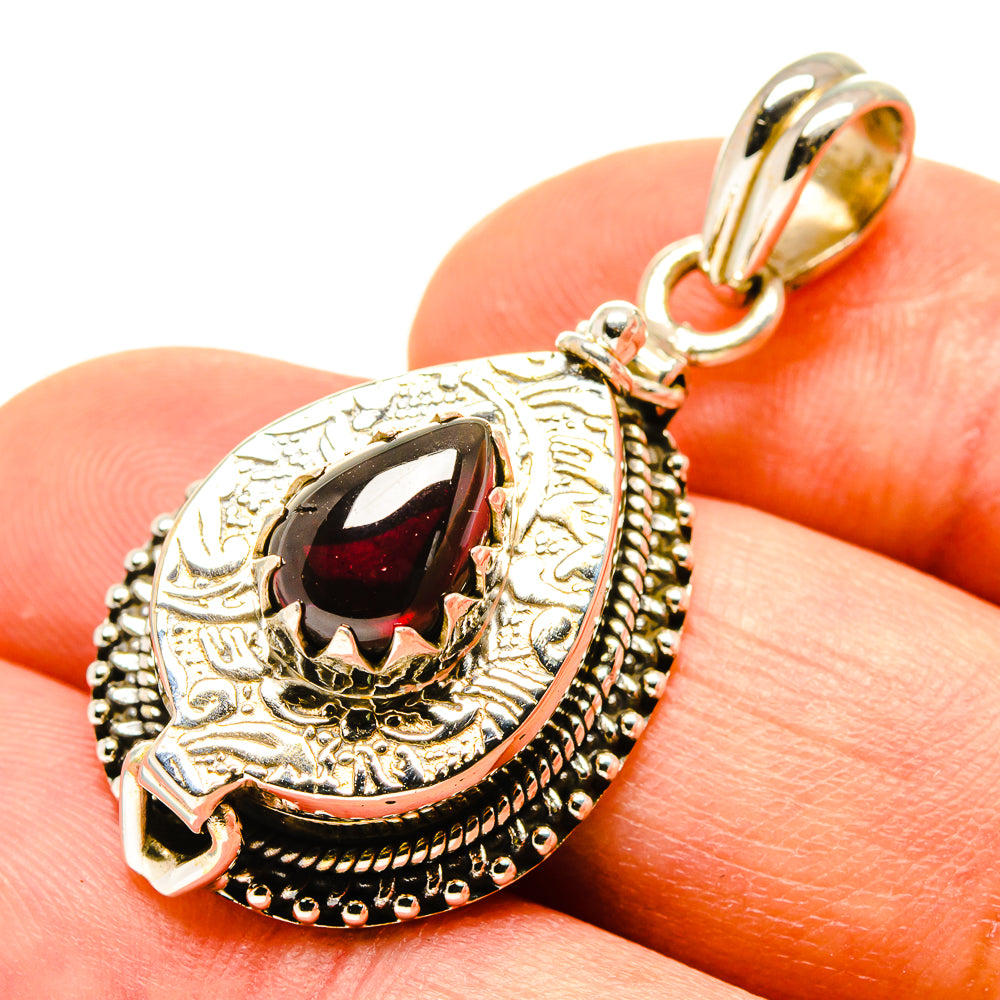 Garnet Pendants handcrafted by Anasilvercos - PD758390