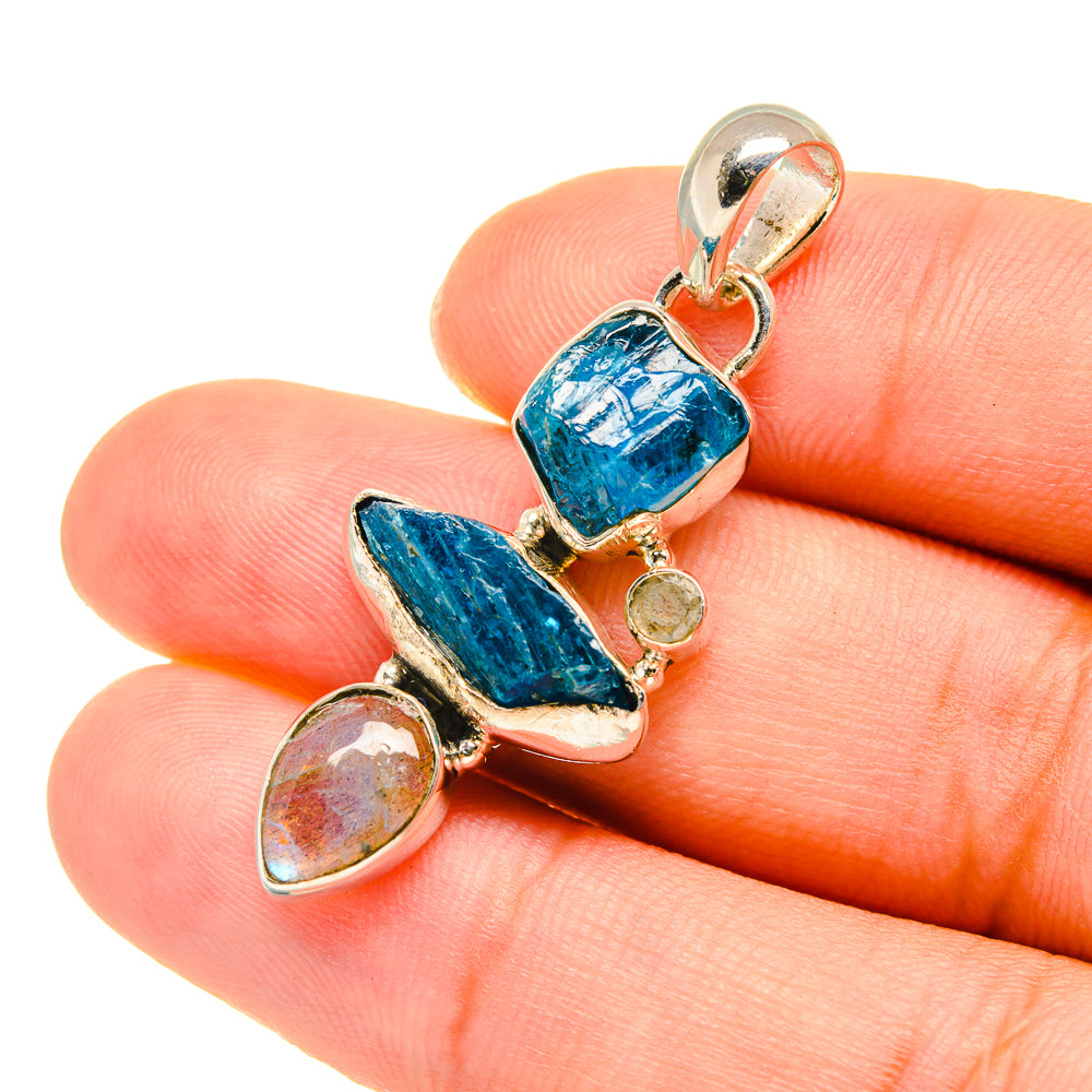 Apatite Pendants handcrafted by Anasilvercos - PD7584