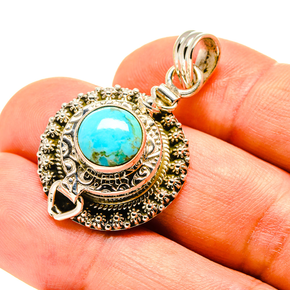 Chrysocolla Pendants handcrafted by Anasilvercos - PD758401