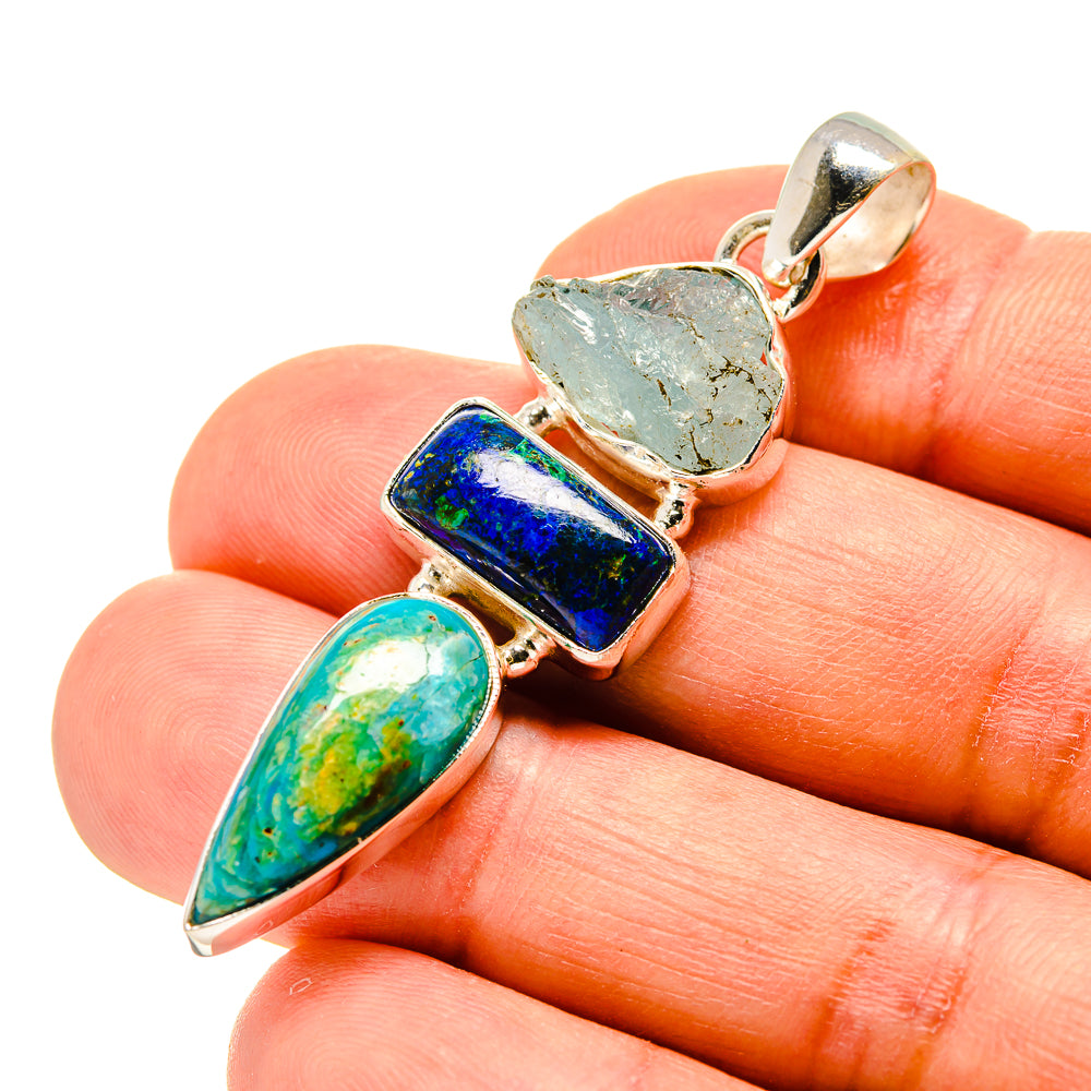 Peruvian Opal Pendants handcrafted by Anasilvercos - PD758426