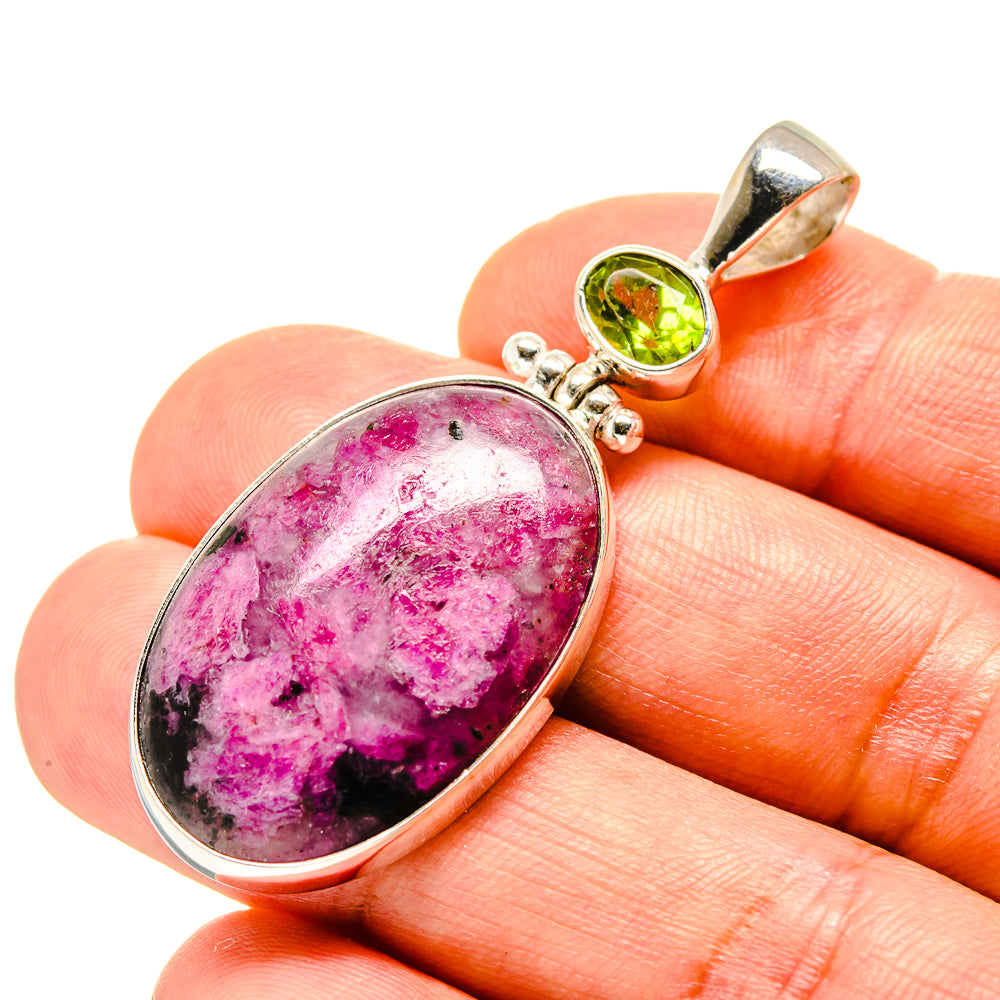 Rhodonite Pendants handcrafted by Anasilvercos - PD758458