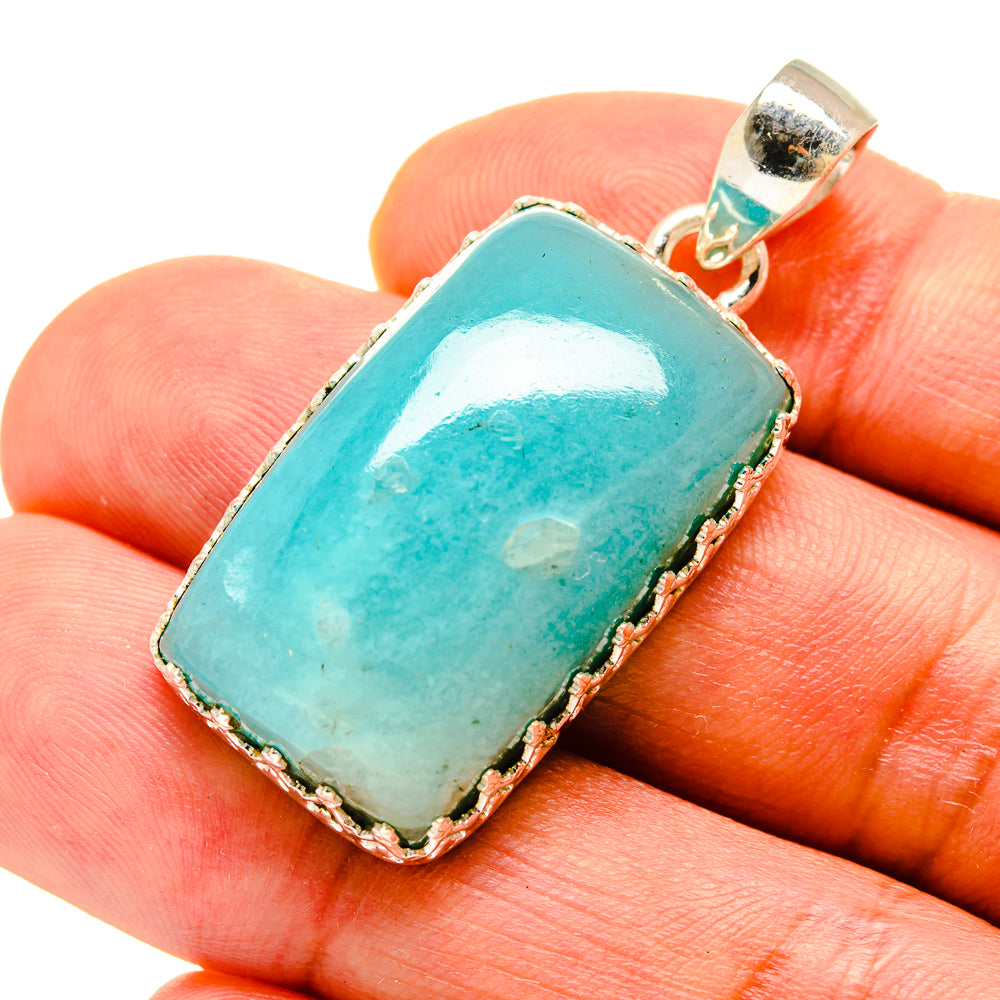 Larimar Pendants handcrafted by Anasilvercos - PD758486