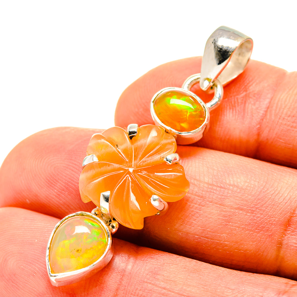 Carnelian Pendants handcrafted by Anasilvercos - PD758499