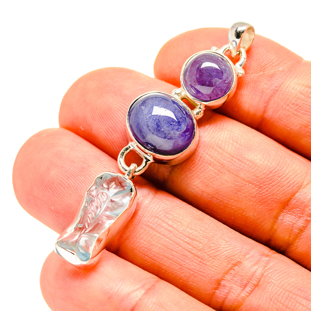Aquamarine Pendants handcrafted by Anasilvercos - PD758575