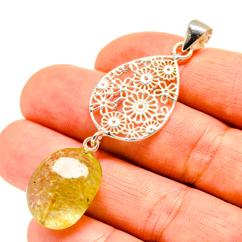 Citrine Pendants handcrafted by Anasilvercos - PD758611