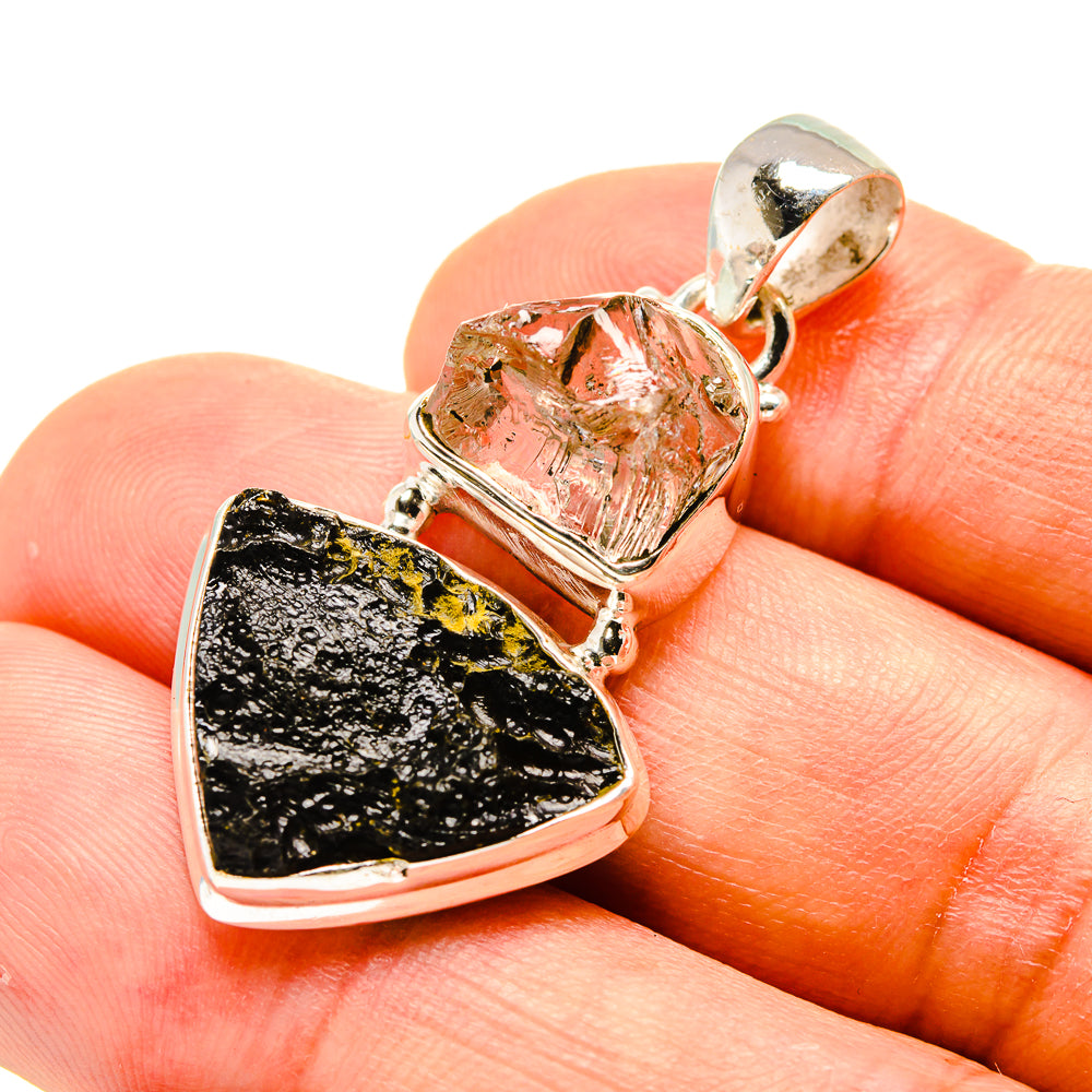 Tektite Pendants handcrafted by Anasilvercos - PD758647
