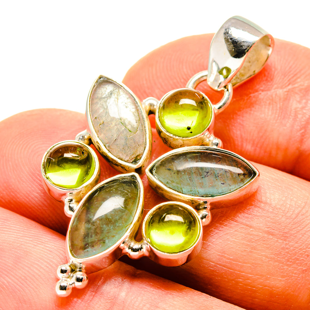 Aquamarine Pendants handcrafted by Anasilvercos - PD758655