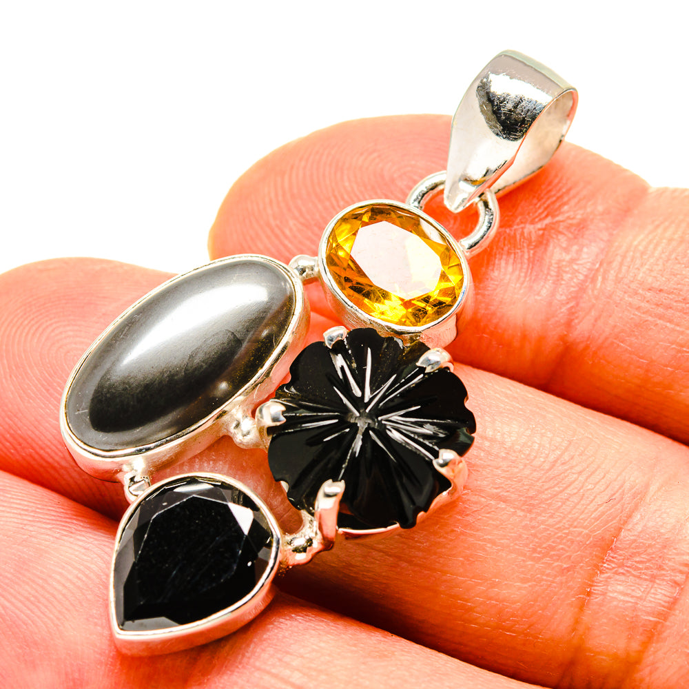 Hematite Pendants handcrafted by Anasilvercos - PD758657