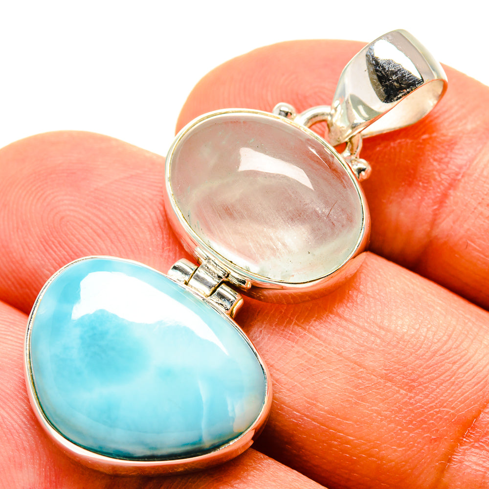 Larimar Pendants handcrafted by Anasilvercos - PD758688