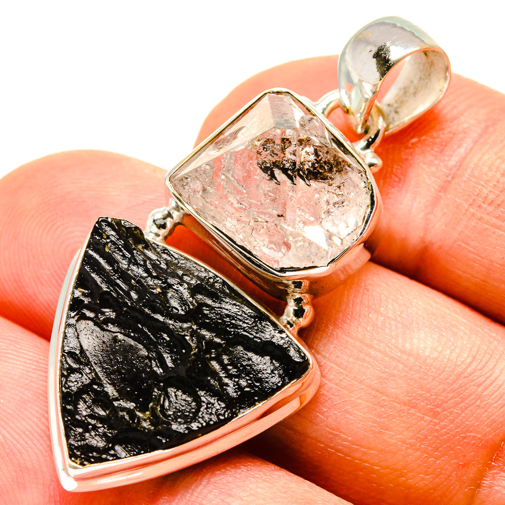 Tektite Pendants handcrafted by Anasilvercos - PD758692