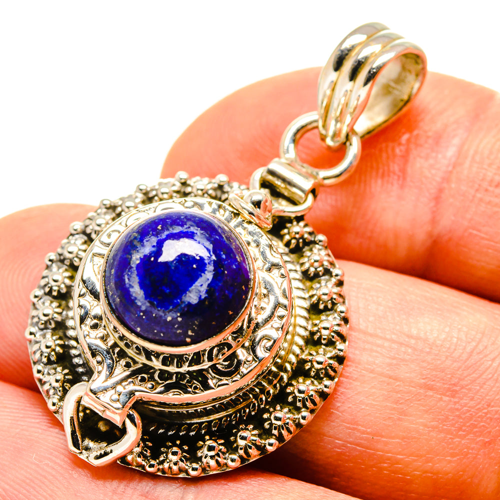 Lapis Lazuli Pendants handcrafted by Anasilvercos - PD758708