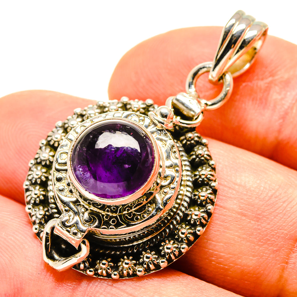 Amethyst Pendants handcrafted by Anasilvercos - PD758713