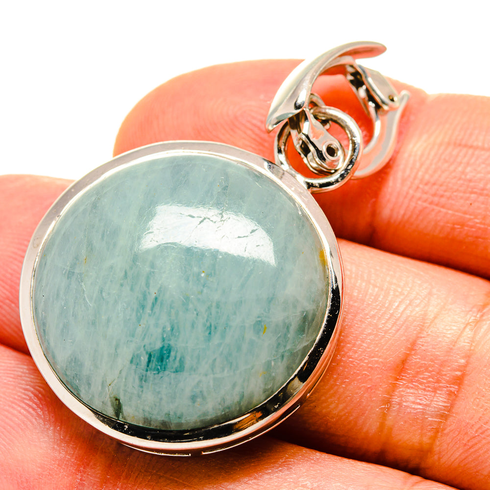 Aquamarine Pendants handcrafted by Anasilvercos - PD758792