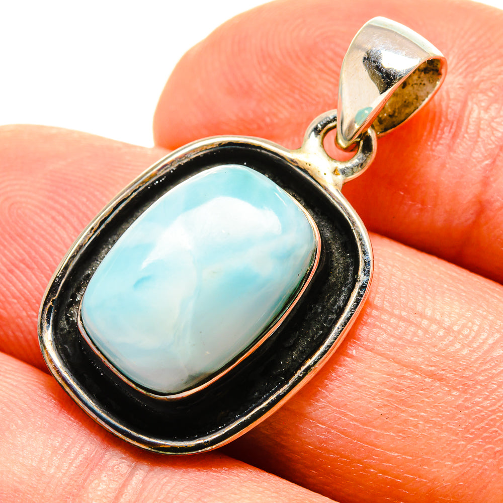 Larimar Pendants handcrafted by Anasilvercos - PD758877