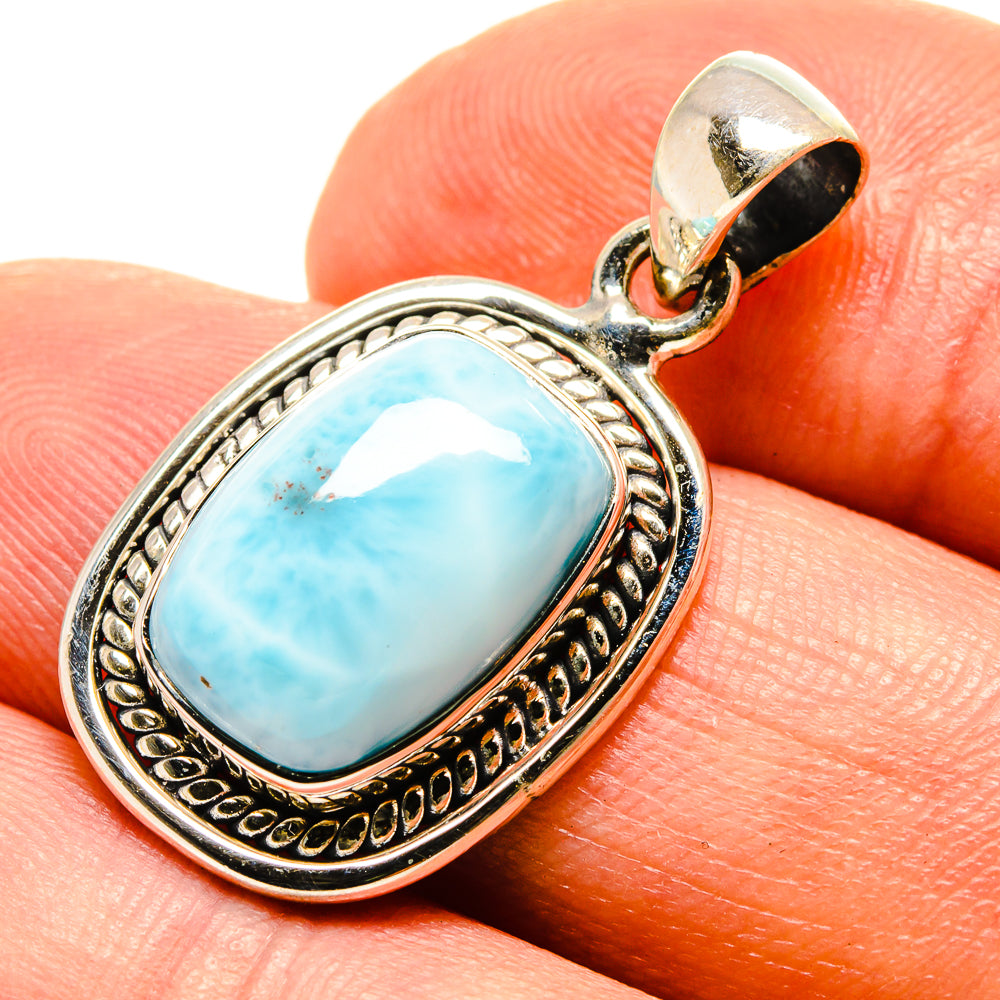 Larimar Pendants handcrafted by Anasilvercos - PD758878