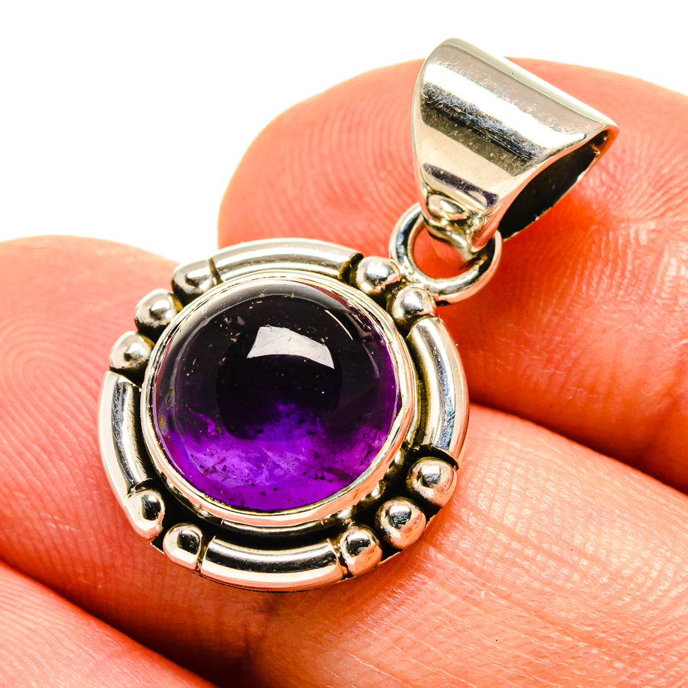 Amethyst Pendants handcrafted by Anasilvercos - PD758880