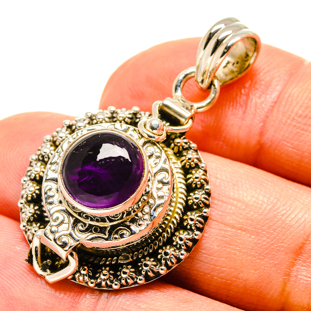 Amethyst Pendants handcrafted by Anasilvercos - PD758889